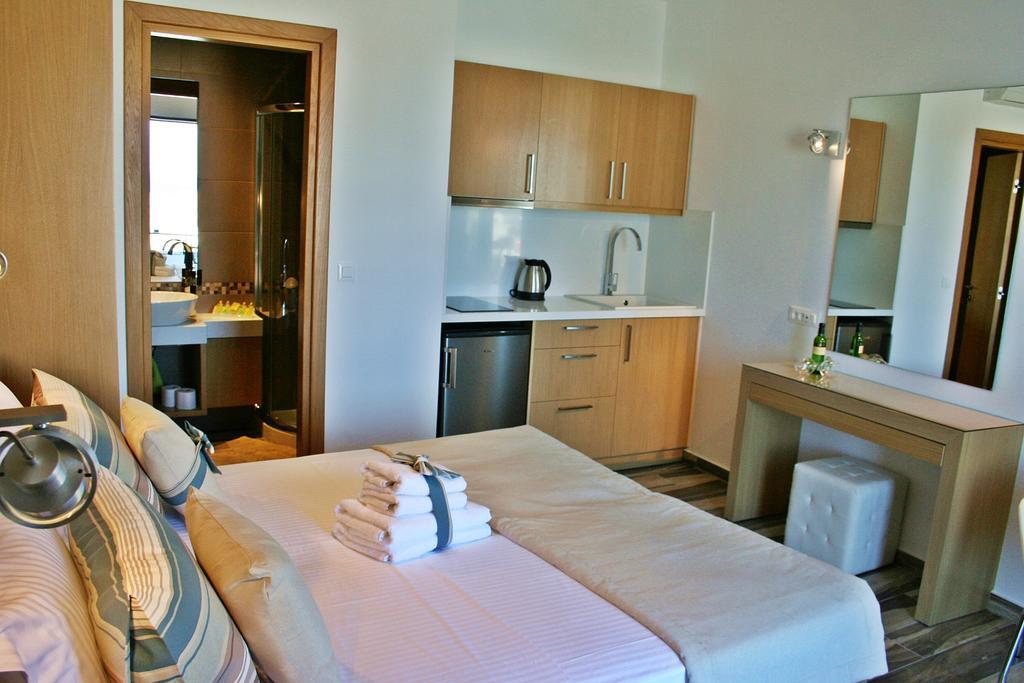 Lindos Beauty Apartman Szoba fotó