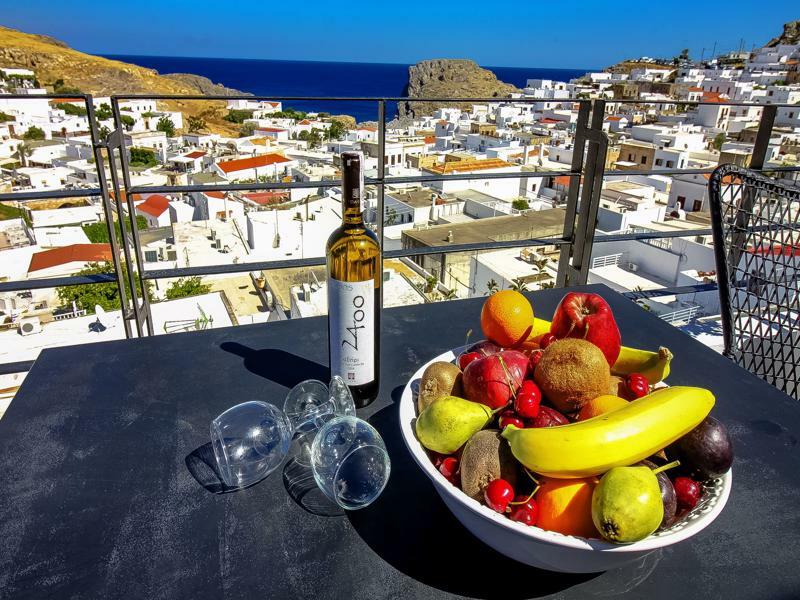 Lindos Beauty Apartman Kültér fotó