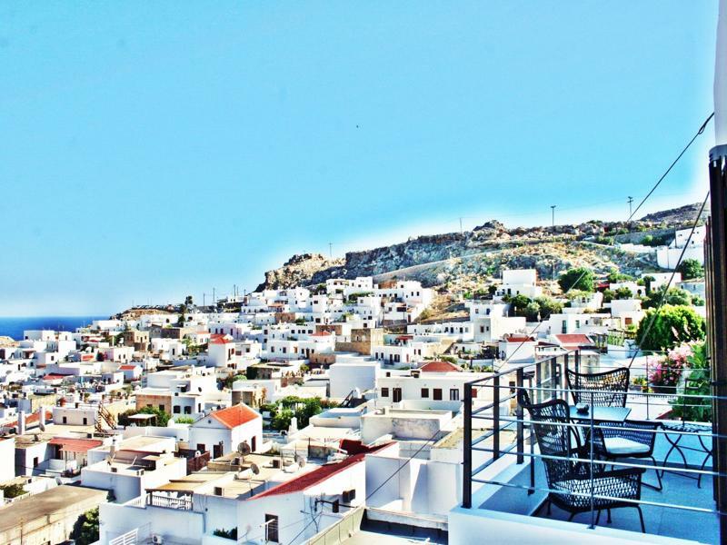 Lindos Beauty Apartman Kültér fotó